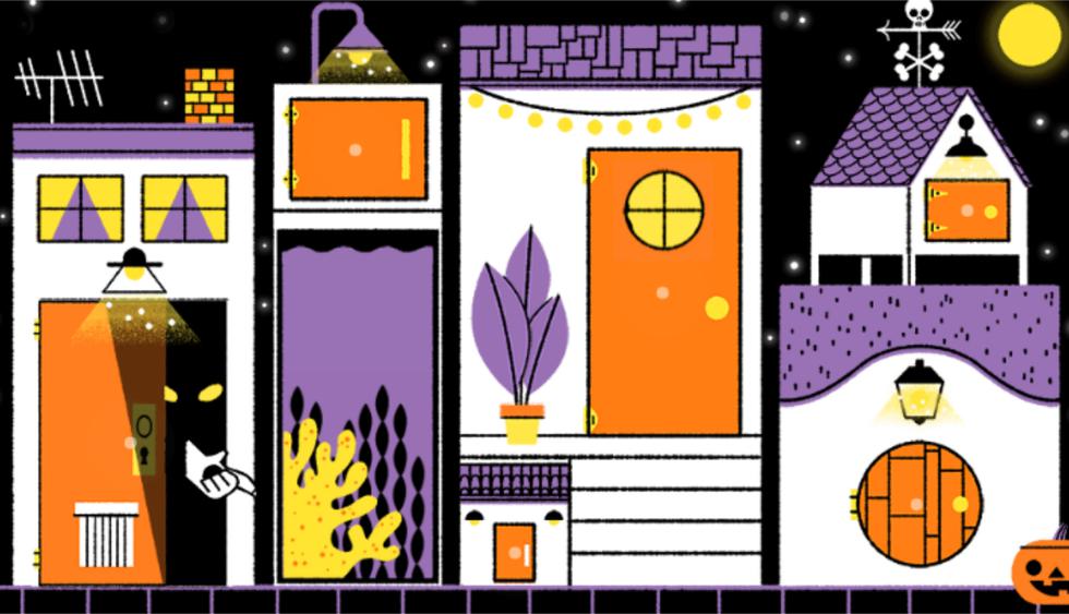 Google lanzó el Doodle interactivo por Halloween 2019  (Foto: captura)