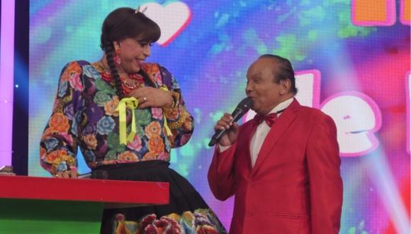 El actor cómico Melcochita regresa a la TV en un segmento de "El Reventonazo de la Chola". (Foto: América TV)