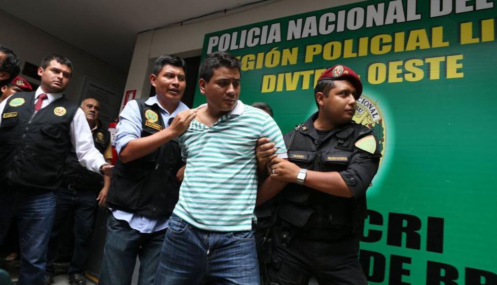 Estos son los delincuentes detenidos tras el asesinato de dos policías. (Andina)