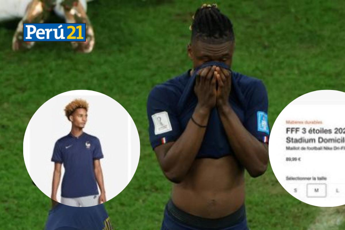 Los salaron? Francia publicó a la venta camisetas con tres estrellas antes de jugar la final - francia - camiseta- mundial - final - mundial de qatar 2022 - qatar 2022 - tres - campeon | DEPORTES | PERU21