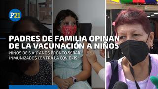 Padres de familia opinan sobre la vacunación contra el COVID-19 a los niños de 5 a 11 años