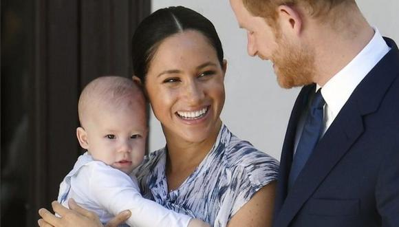 El príncipe Enrique y Meghan de Sussex visitaron Sudáfrica con Archie en 2019. (AFP).