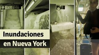 Inundaciones en Nueva York: los videos más impactantes del aniego en calles, viviendas y estaciones de metro