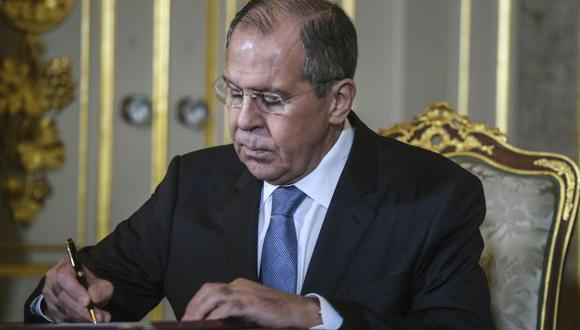 Serguéi Lavrov advirtió que Rusia responderá con contundencia a toda provocación ucraniana en la frontera entre ambos países. (Foto: AFP)