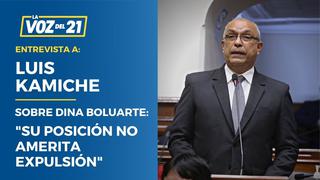 Luis Kamiche: “Discrepo con expulsar a Boluarte”