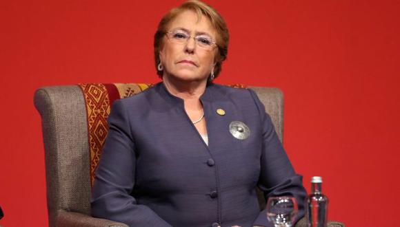 Michelle Bachelet envió mensaje de "fuerza y ánimo" a sus compatriotas tras terremoto en Chile. (EFE)