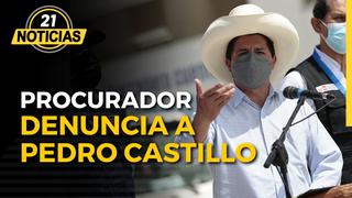 Procurador denuncia ante la Fiscalía a Pedro Castillo