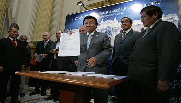 Wong Pujada hizo revelaciones sobre trabajo de la comisión. (Perú21)