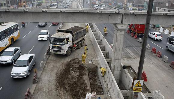 Desviarán tránsito por retiro de antiguos puentes peatonales en Vía de Evitamiento. (Nancy Dueñas)