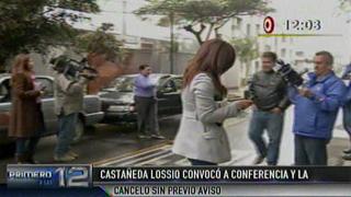 Patricia Juárez: "Luis Castañeda no convocó a conferencia de prensa"