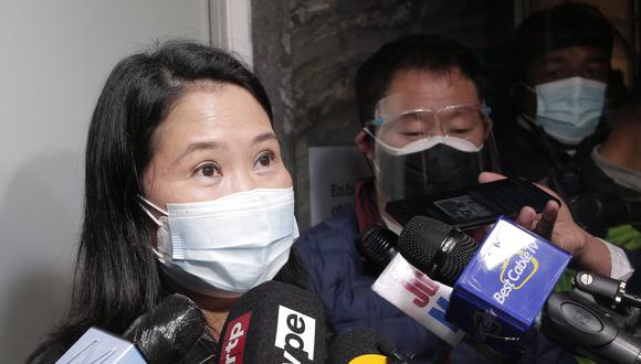 Keiko Fujimori informó que su padre, el ex jefe de Estado Alberto Fujimori, fue trasladado a la clínica San Felipe. Foto: GEC