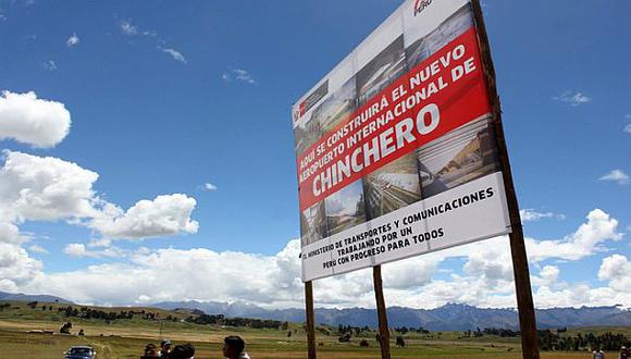 Cusco: Gobierno Regional exige que aeropuerto de Chincheros se entregue el 2024 (Foto: Andina)