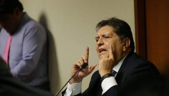 Alan García será interrogado, a las 10 de la mañana, por el fiscal José Domingo Pérez, como parte de la investigación que se le sigue por la licitación de la Línea 1 del Metro de Lima. (Foto: USI)