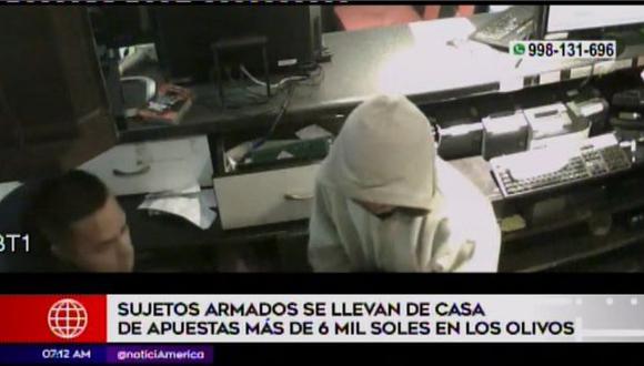 Las investigaciones están a cargo de la comisaría Sol de Oro, en Los Olivos. (Foto: Captura/América Noticias)