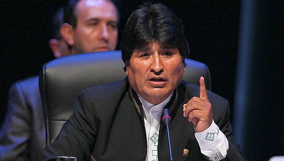 Evo Morales calificó de chantaje la propuesta del nuevo gobierno chileno. (EFE)