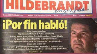 Martín Belaunde Lossio: “Humala y Heredia están asegurados. Es probable que hasta fuguen del país”