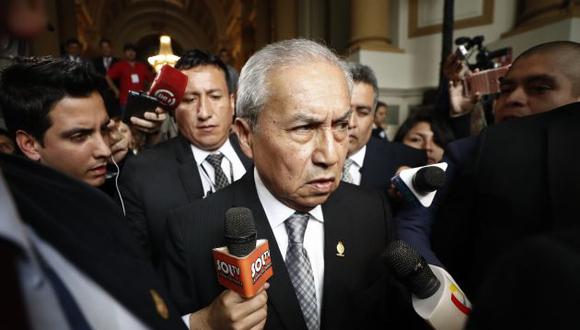 Pedro Chávarry es fiscal de la Nación, a pesar de los cuestionamientos. (Perú21)
