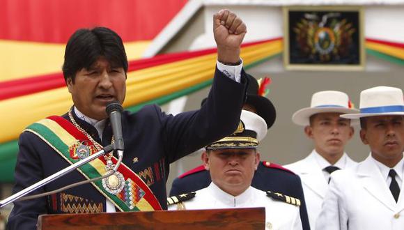 Evo Morales participó en el octavo congreso de su partido. (AP)
