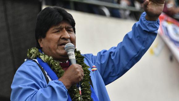 El expresidente de Bolivia, Evo Morales, criticó a la OEA por generan crisis en Nicaragua tras elecciones donde ganó Daniel Ortega. (Foto: Aizar Raldes / AFP)