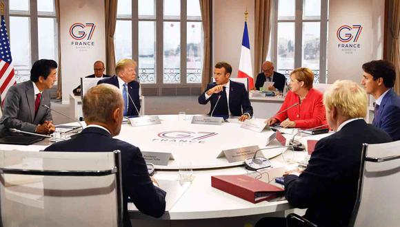 Los líderes del G7 acordaron "reforzar el diálogo y la coordinación con Rusia sobre las crisis actuales". (Foto: EFE)