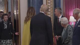 Reina Isabel ll regaña a su hija por negarse a saludar a Donald Trump en ceremonia [VIDEO]
