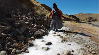 Senmahi: Temperatura en Tacna descendió a -20.7 grados