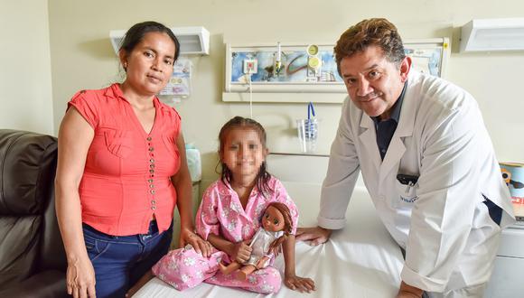 Médicos logran retirarle pulmón izquierdo tras exitosa intervención a niña de comunidad nativa