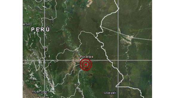 Un sismo de magnitud 4,0 se registró en Ucayali, la tarde del jueves a las 15:43 horas. (Foto: IGP)