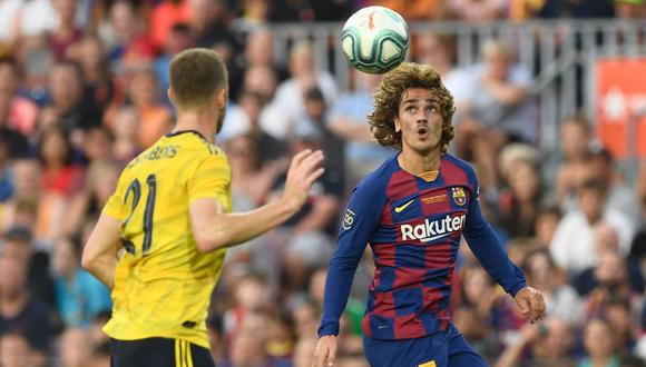 Barcelona vs. Nápoli se miden en partido en un partido amistoso. (Foto: AFP)