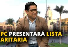 Sergio Alba: PPC presentará lista paritaria [VIDEO]