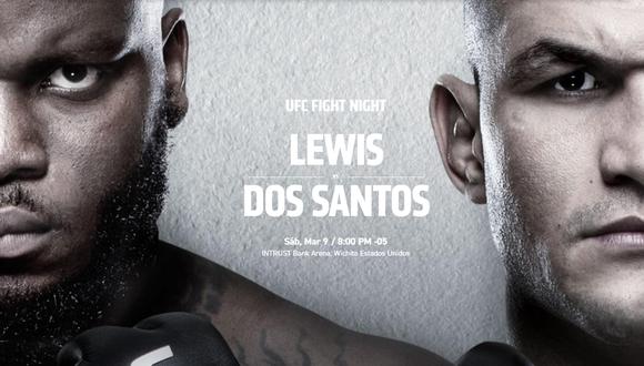 Derrick Lewis vs. Junior Dos Santos protagonizarán un combate de pronóstico reservado. (Foto: UFC)