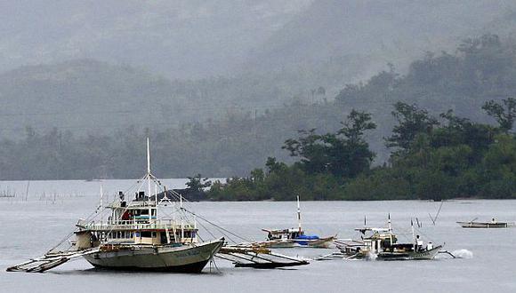 Ferry zozobró en medio de una gran tormenta en Filipinas. (EFE)
