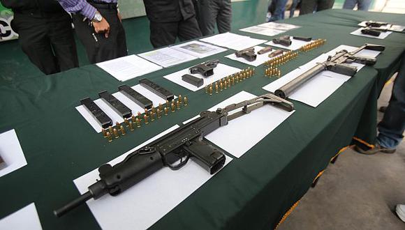 Callao: Crece en 825% incautación de armas de fuego ilegales durante estado de emergencia. (Referencial)