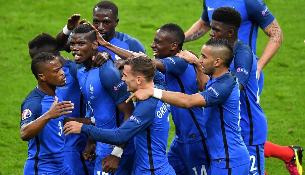 Francia derrotó 5-2 a Islandia y avanzó a las semifinales de la Eurocopa 2016. (AFP)