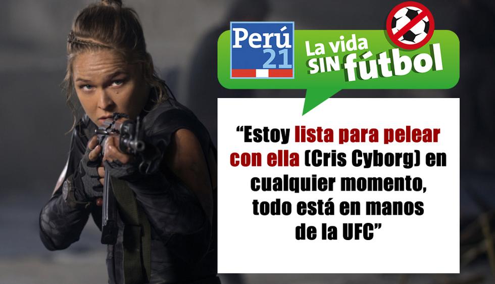 Ronda Rousey, la polémica campeona de UFC. (Perú21)