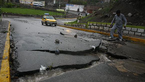 Fenómeno atmosférico destruyó más de 26 kilómetros de vías. (Perú21)