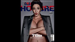Tilsa Lozano posó en ‘topless’ para la revista Cosas Hombre