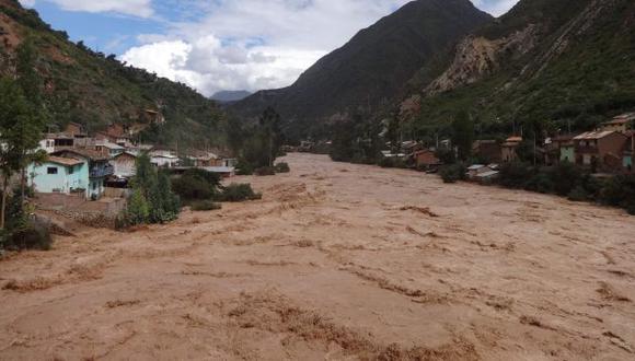 Río Mantaro está en alerta roja por incremento de su caudal. (USI/Referencial)