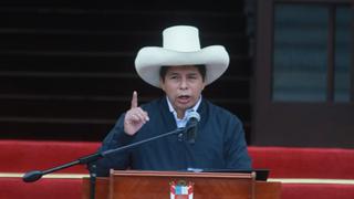 Pedro Castillo: “Invoco a congresistas a que pidan la vacancia ante el pueblo, no dentro de cuatro paredes”