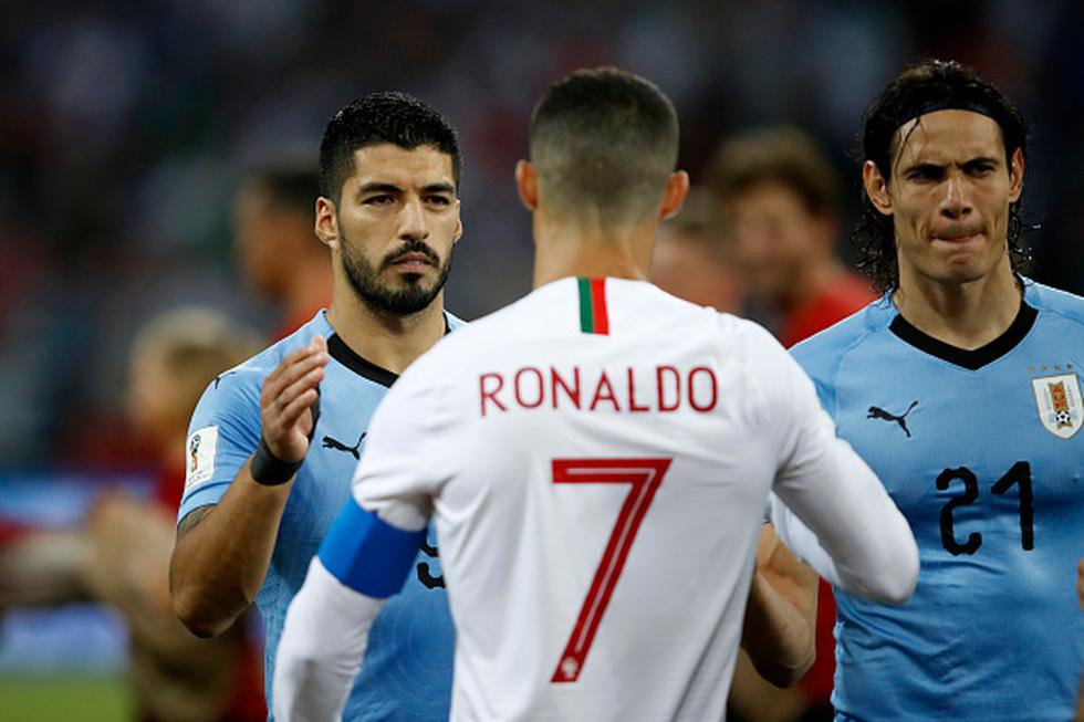 Uruguay disputa ante Portugal el segundo duelo de los octavos de final del Mundial, tras la victoria de Francia sobre Argentina. (GETTY)