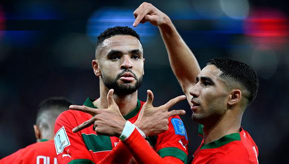 Con gol de En-Nesyri, Marruecos venció 1-0 a Portugal y clasifica a la semifinal del Mundial. (Foto: AFP)