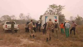 Presos ayudan a combatir incendios en el Pantanal brasileño