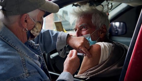 Campaña de vacunación en Nuevo México, Estados Unidos. (Foto: Reuters)