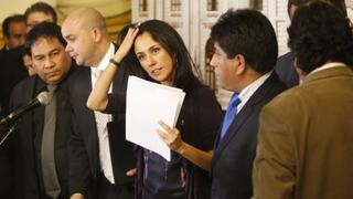 Nadine Heredia: Poder Judicial dejó al voto su hábeas corpus