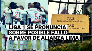Liga 1 sobre la posible incorporación de Alianza Lima: “Vamos a acatar lo establecido por el TAS”
