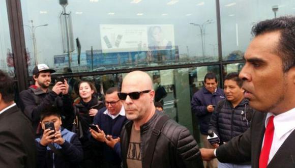 No, Bruce Willis no está en el Perú. (Rommy Torres)
