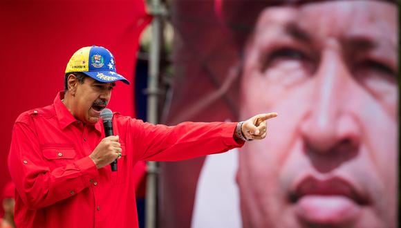 Dictador venezolano, Nicolás Maduro, cumplirá en marzo 11 años en el poder. (EFE/ Rayner Peña R.).
