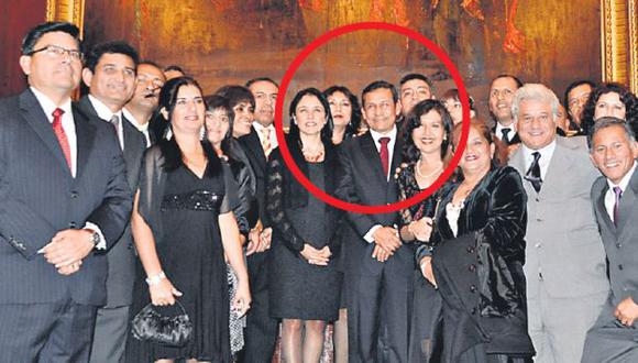En la fotografía se aprecia a la pareja presidencial con el expulsado Ítalo Ponce. (USI)