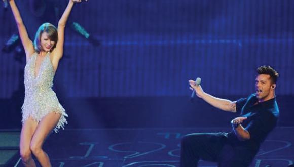 Taylor Swift, Ricky Martin y Pitbull compartieron escenario (Reuters)