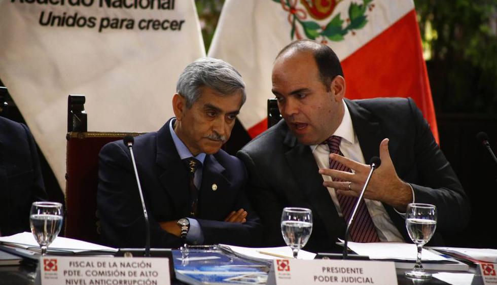 Fernando Zavala afirma que los peruanos esperan "hechos concretos" y "acciones efectivas" anticorrupción. (Luis Centurión)